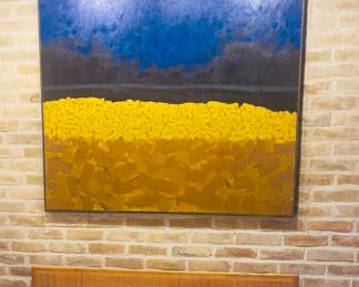 Vintage original painting by William Radford Thomas