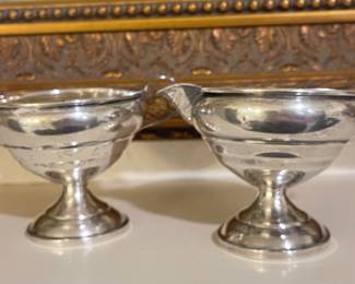 Sterling Silver Creamer & Sugar
