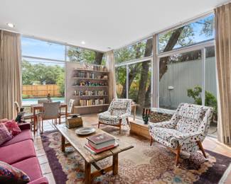 This beautiful midcentury modern home will soon be available.