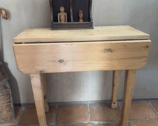 Antique Pine Drop Leaf Table, fits every where