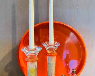 Kosta Boda candle holders