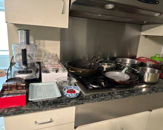 Kitchenwares, Pots, Pans