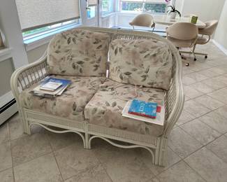 Rattan Love Seat