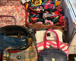 HUGE SELECTION OF NEW DOONEY/BURKE handbags, wallets