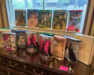 Collectible Barbies new in box!
