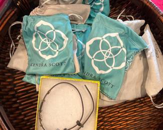Kendra Scott new jewelry in bags