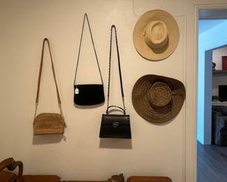 Lots of women’s purses, clothing, and shoes!