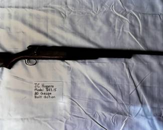 JC HIGGENS MODEL 583.15 20 GAUGE BOLT ACTION