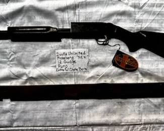 DUCKS UNLIMITED MOSSBER "NEW" 12 GAUGE PUMP EXTRA FULL CHOKE BARREL