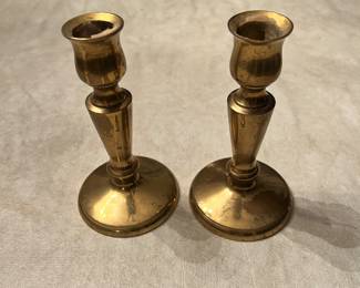 Brass Candle Holders 