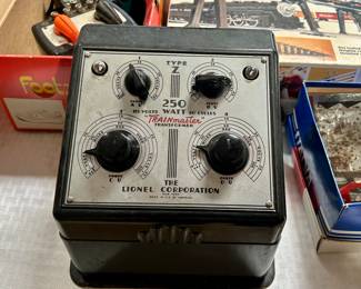 Lionel “Trainmaster” transformer 