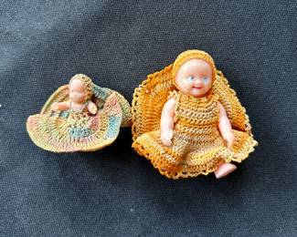 1940’s mini baby dolls 