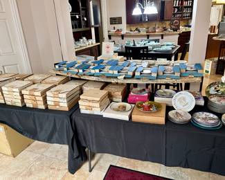 HUGE selection of collectible plates 