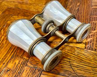 Mother of Pearl opera glasses