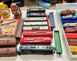 Vintage Lionel trains some pre-war