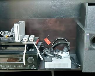 PlayStation & Wii consoles, Bose Speakers & Onkyo Receiver 