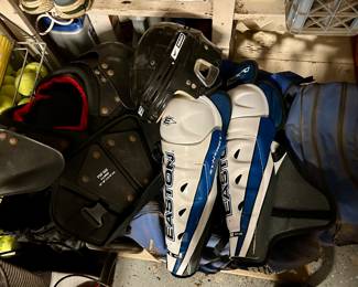 Lacrosse equipment & bag