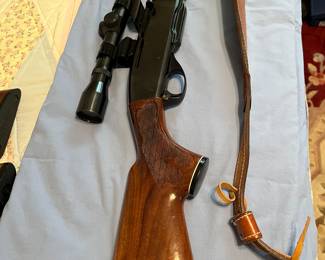 Remington Model 742  30-06
Weaver Scope and Sling