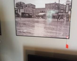 Early 1900's flooding in Wetumpka, Alabama.
