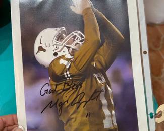 Major Applewite signed photo