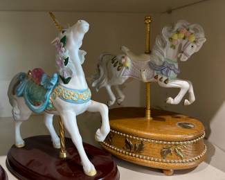 Carousel Horse Figurines