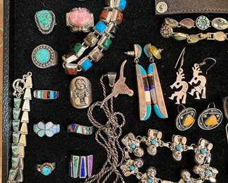 Sterling Silver Southwest jewelry