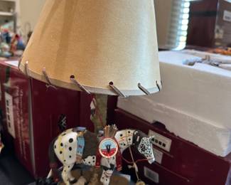 Trail of Painted Ponies Lamp