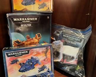 Vintage WarHammer models