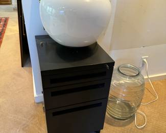 Filing cabinet, pendant lamp