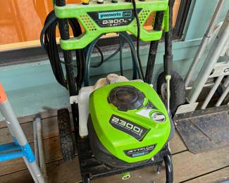 Greenworks power washer