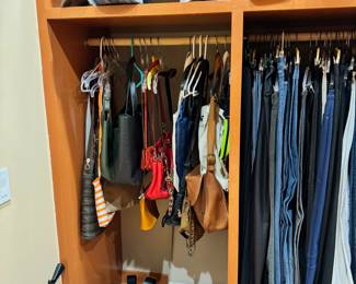 Purses, Bags, Hats, Ties