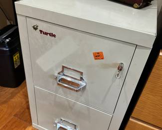 Turtle fireproof filing cabinet
