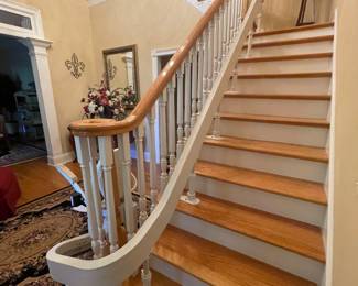 Acorn Chair lift track.