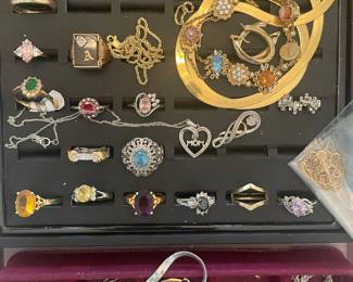 Rings and necklaces!