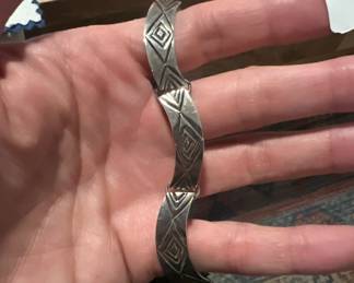Taxco sterling bracelet 