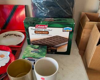 LL Bean Sleeping bag, camping items