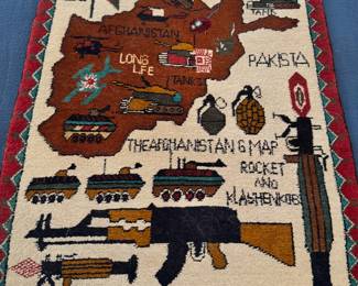 Woven Military Tapestry 