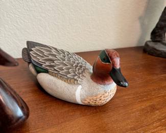 Wooden duck