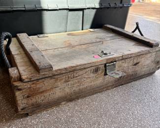 Wooden crate