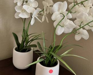 Faux Orchids
