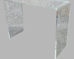 MCM Mid Century Modern Lucite Console Table