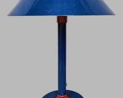 Mid Century Modern Enamel Table Lamp MCM
