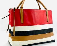 Wonderful COACH Womens The Large Borough Bag Bar Stripe