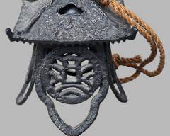 Vintage Iron Pagoda Lantern