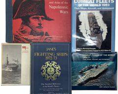 Vintage Military Naval Combat Books- Combat Fleets of The World, Janes Fighting Ships, White Ensign British Navy At War and More!
