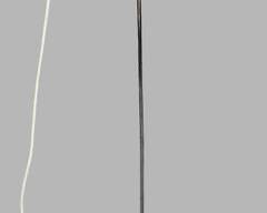 Vintage Mid Century Modern MCM Metal and Chrome Adjustable Floor Lamp