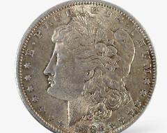 1886 US Morgan Silver Dollar
