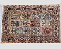 Lovely Persian Silk Hand Knotted Area Rug