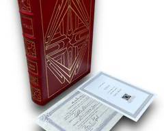 SIGNED FIRST EDITION COPY Vitals By Greg Bear - Easton Press Publishing