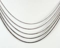 Sterling Bead Necklace